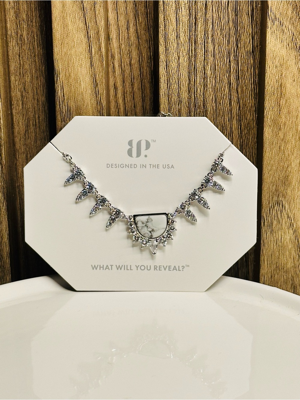 Bomb Party OG Necklace “Half Moon Crescent” - Picture 2 of 3